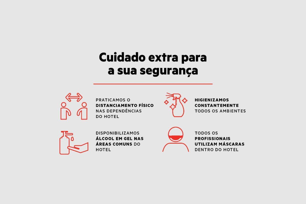 Oyo Cerrado Hotel, Campo Grande Κάμπο Γκράντε Εξωτερικό φωτογραφία Safety measures at hotels in Portugal