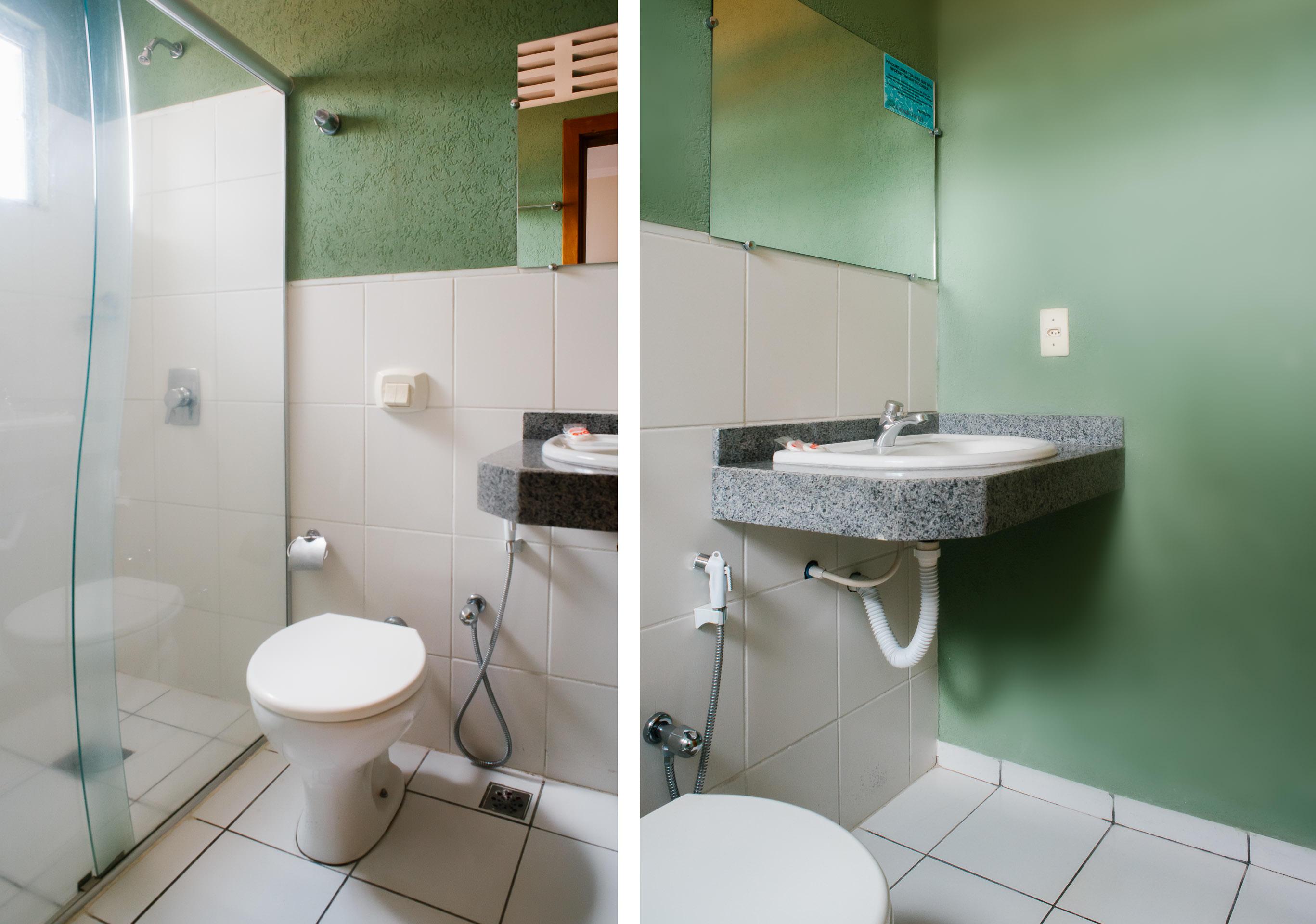 Oyo Cerrado Hotel, Campo Grande Κάμπο Γκράντε Εξωτερικό φωτογραφία Bathroom in a hotel in Brazil
