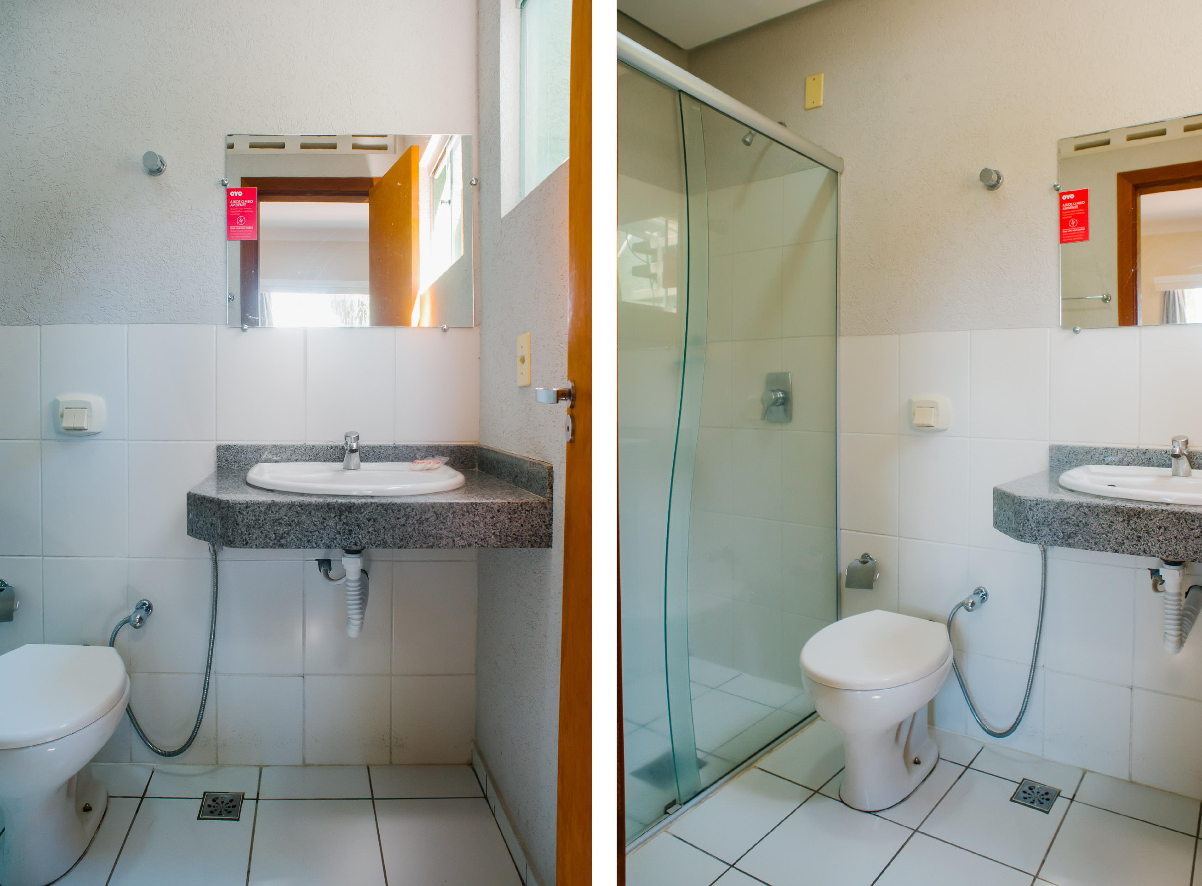 Oyo Cerrado Hotel, Campo Grande Κάμπο Γκράντε Εξωτερικό φωτογραφία Bathroom with shower and bidet